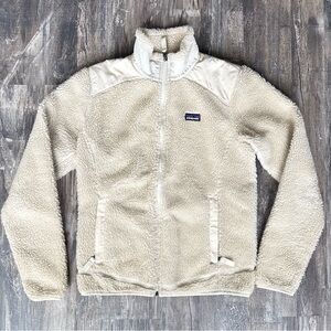 Patagonia Cream Teddy Jacket
